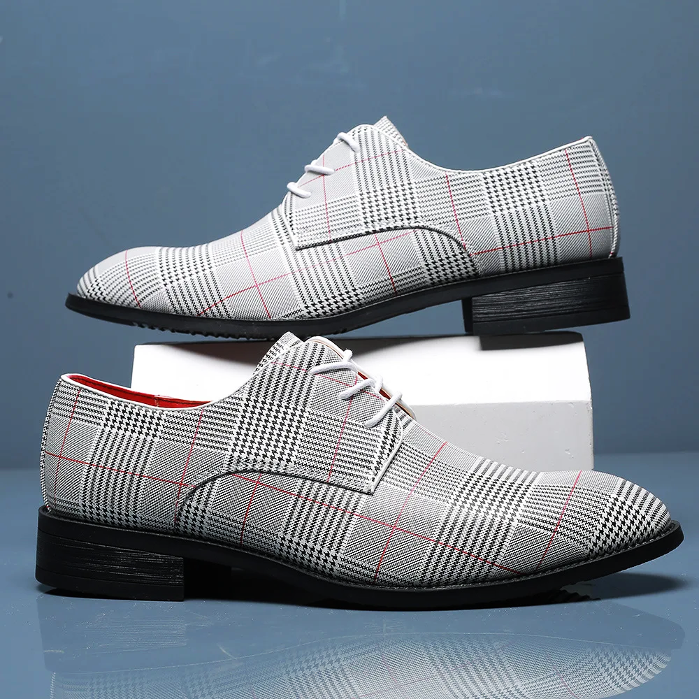 Zapatos a cuadros Bexley