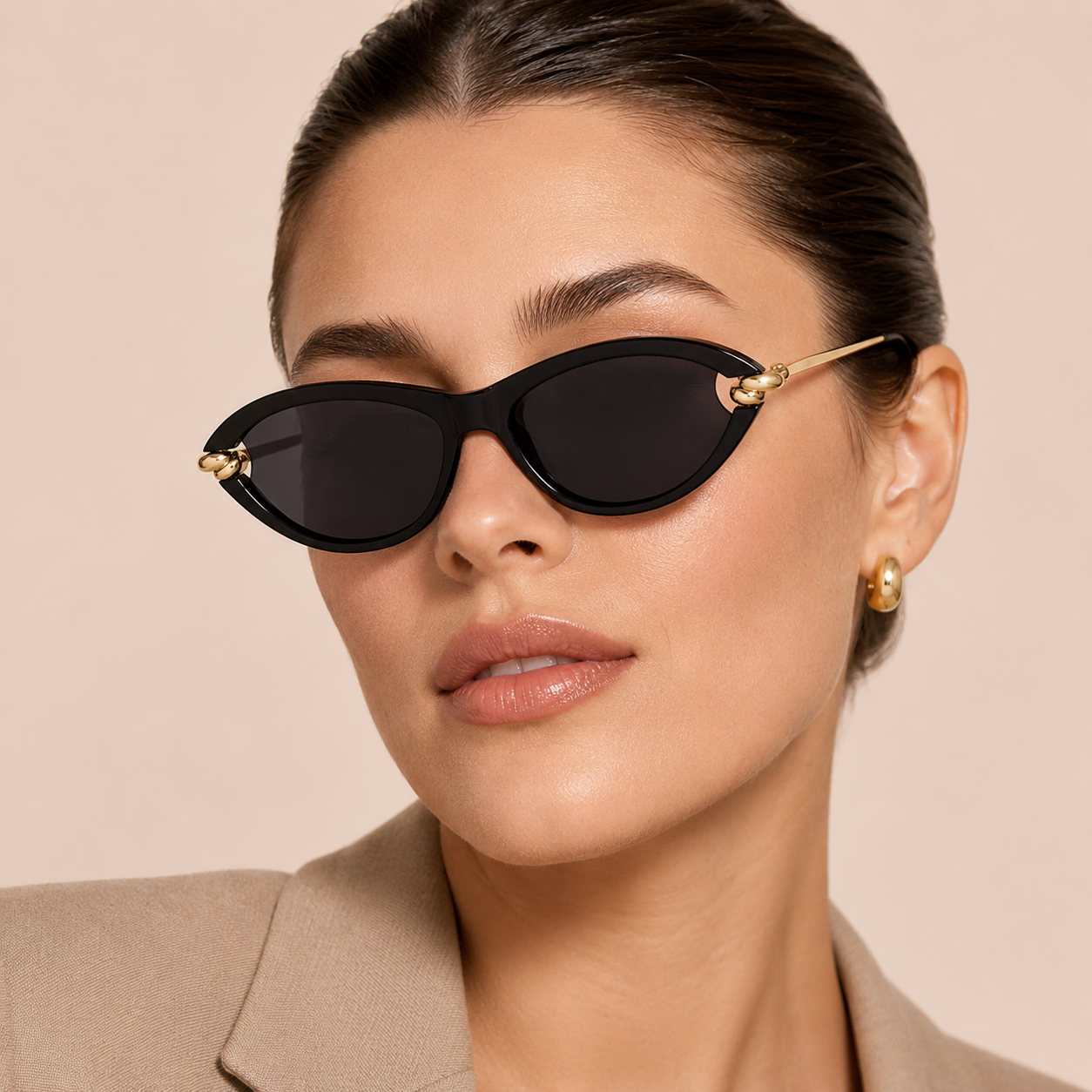 Gafas de sol estilo ojo de gato de Sicilia