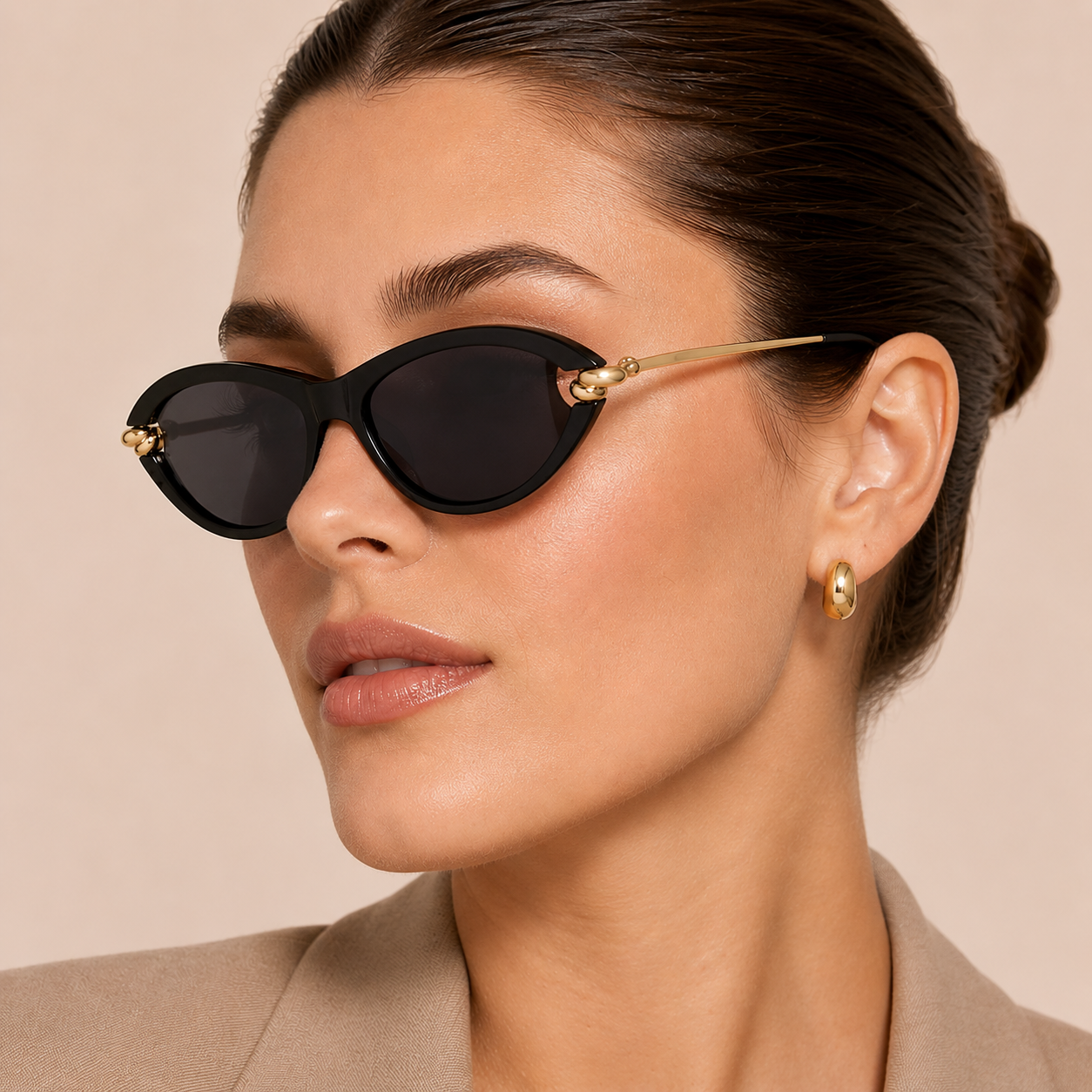 Gafas de sol estilo ojo de gato de Sicilia