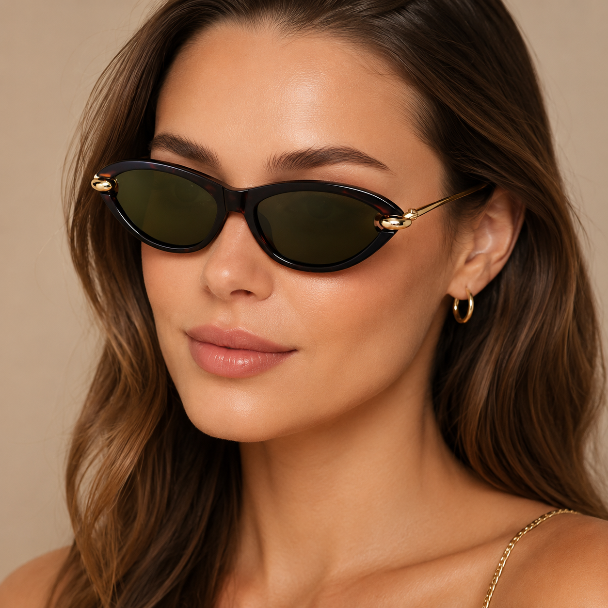 Gafas de sol estilo ojo de gato de Sicilia