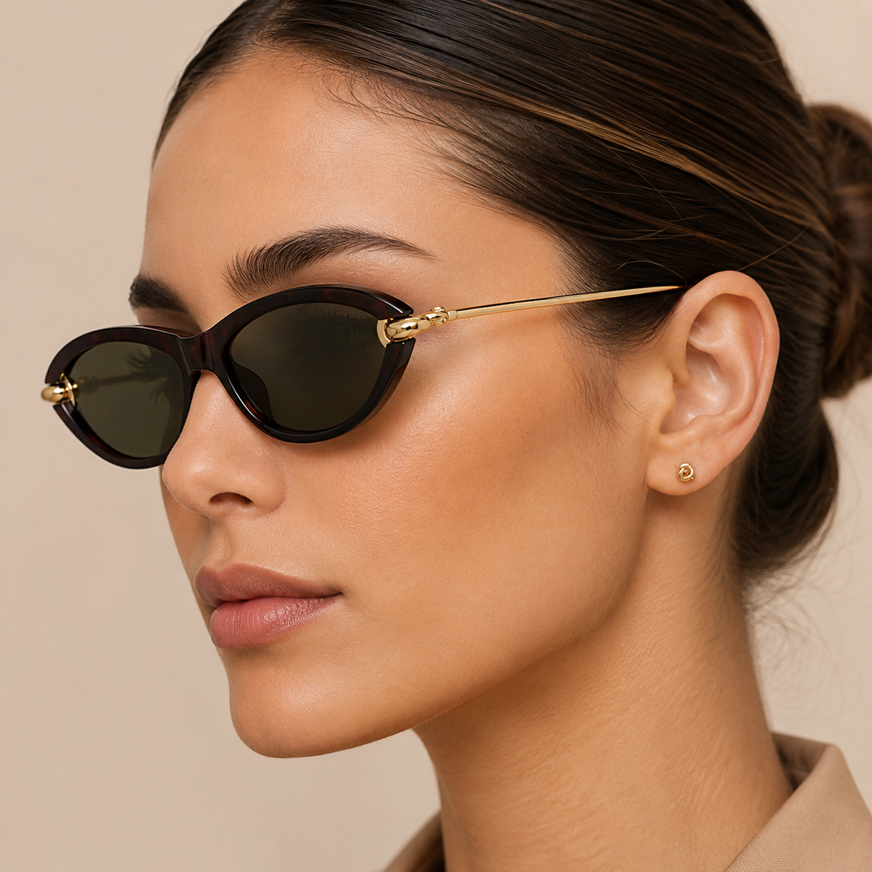 Gafas de sol estilo ojo de gato de Sicilia