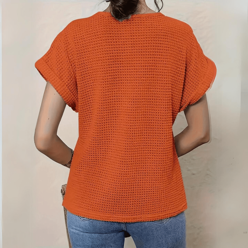 Blusa De Manga Murciélago con encaje