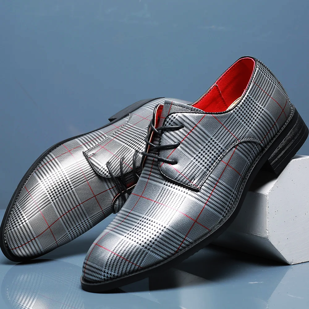Zapatos a cuadros Bexley