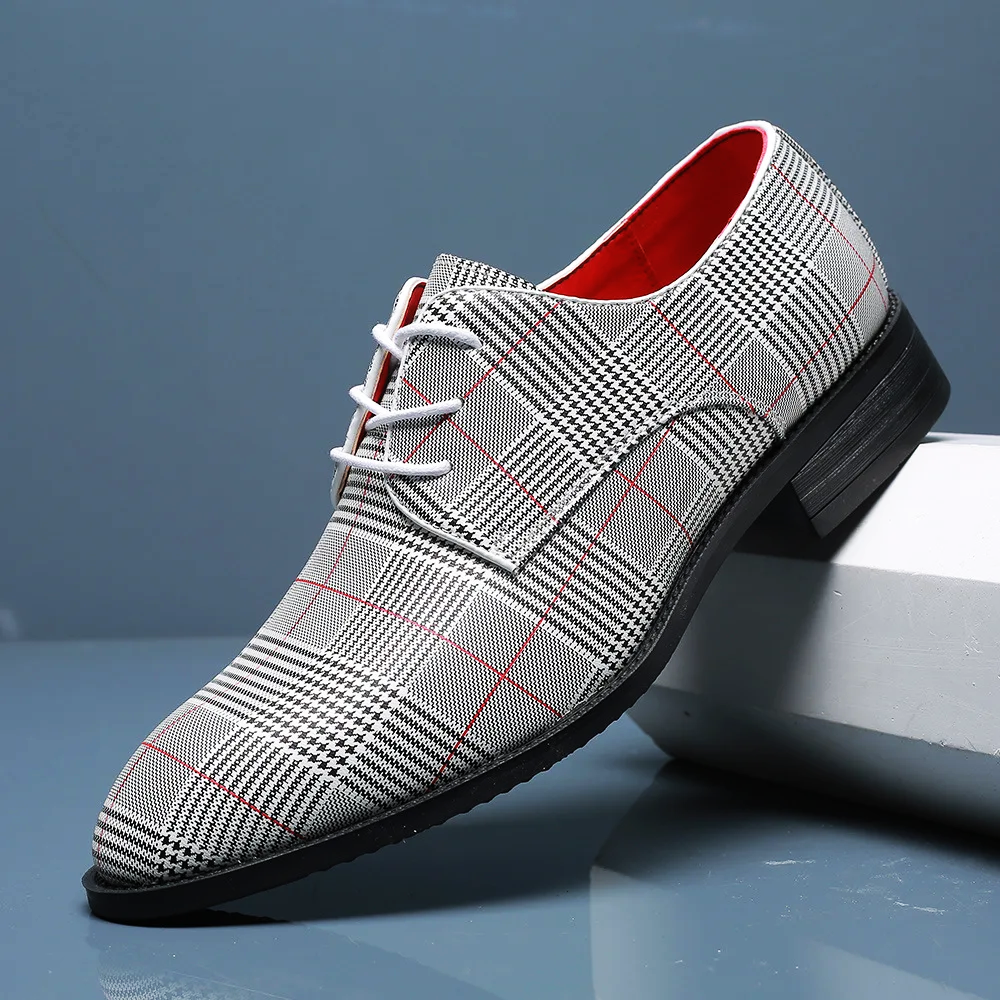 Zapatos a cuadros Bexley